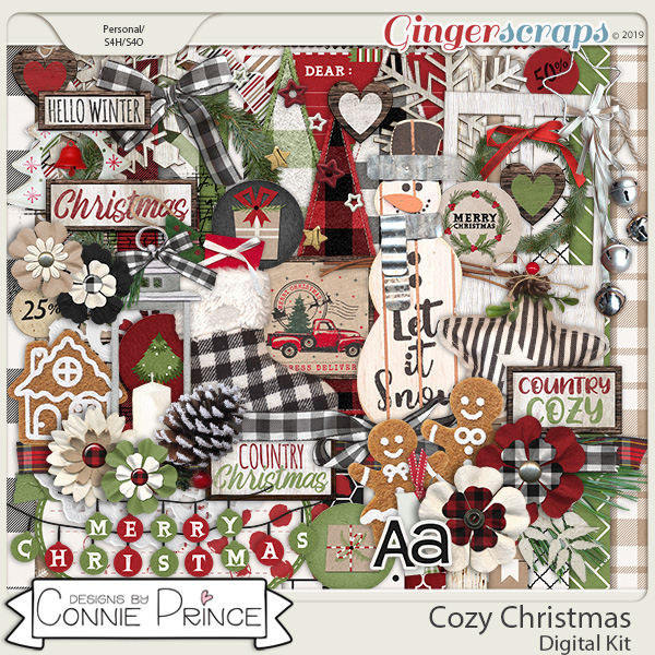 Cozy Christmas - Kit by Connie Prince