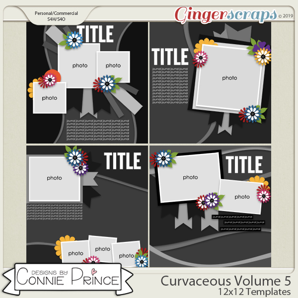 Curvaceous Volume 5 - 12x12 Temps (CU Ok) by Connie Prince