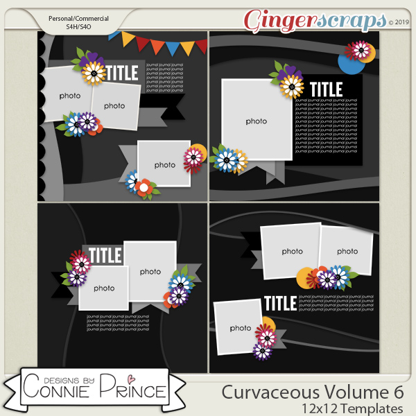 Curvaceous Volume 6 - 12x12 Temps (CU Ok) by Connie Prince
