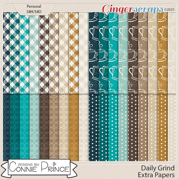 Daily Grind - Extra Papers by Connie Prince