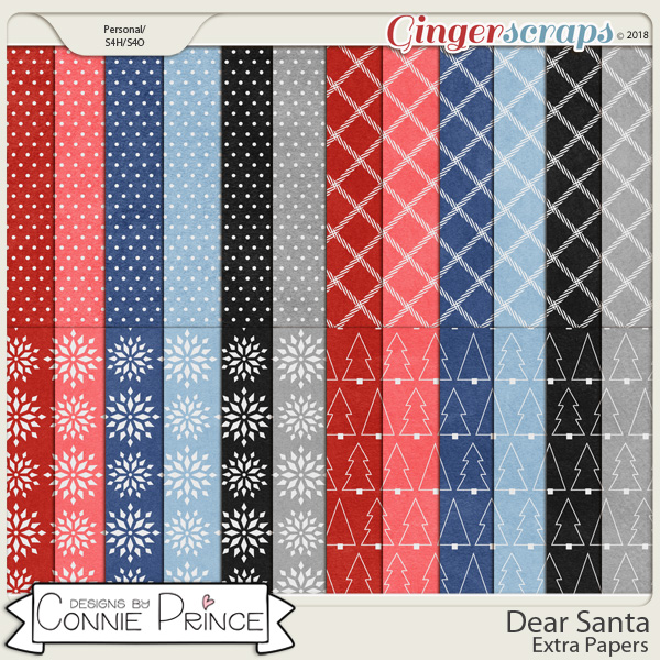 Dear Santa - Extra Papers by Connie Prince