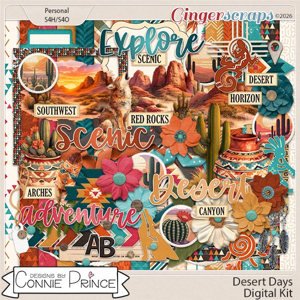 Desert Days - Kit by Connie Prince