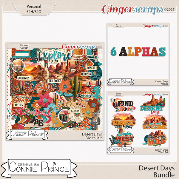 Desert Days - Bundle by Connie Prince