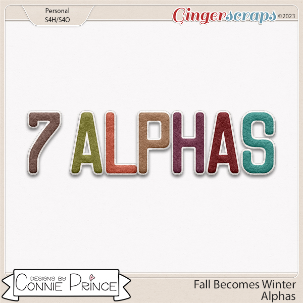 Fall Becomes Winter - Alpha Pack AddOn by Connie Prince