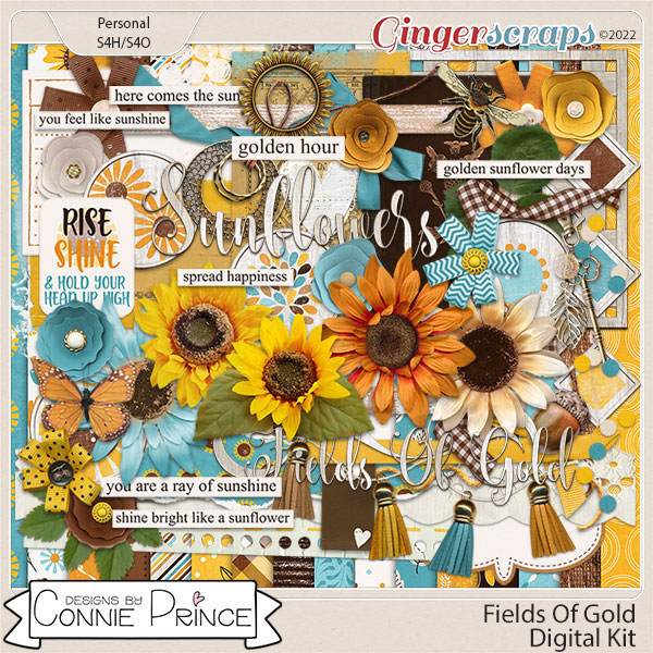 Fields of Gold - Kit by Connie Prince