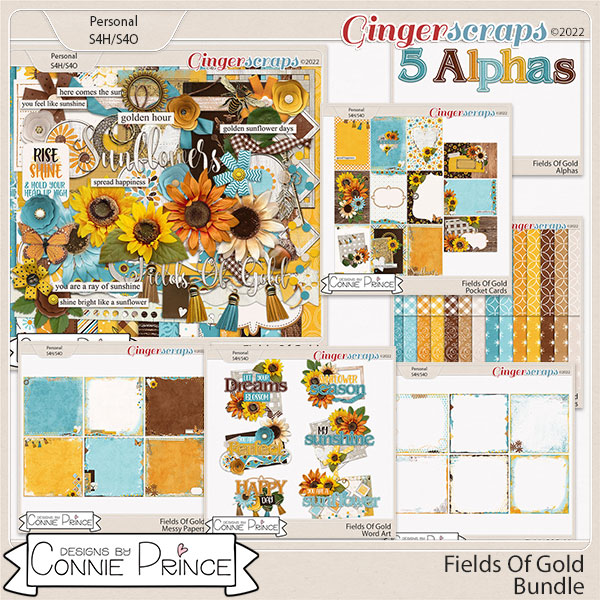 Fields of Gold - Bundle by Connie Prince