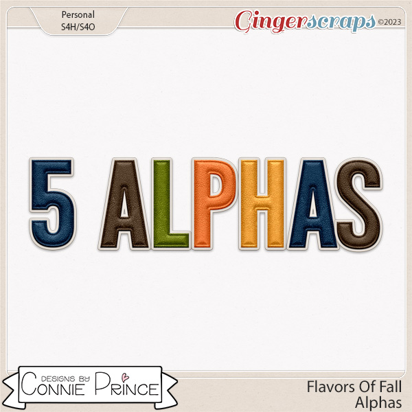 Flavors Of Fall - Alpha Pack AddOn by Connie Prince