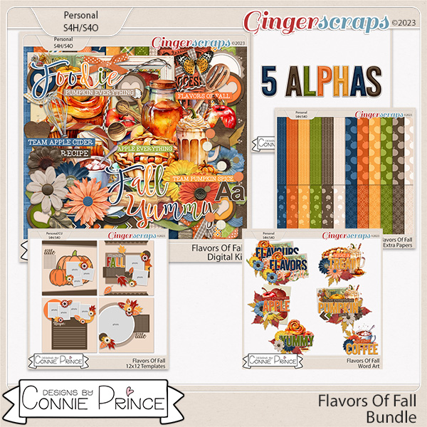 Flavors Of Fall - Bundle by Connie Prince