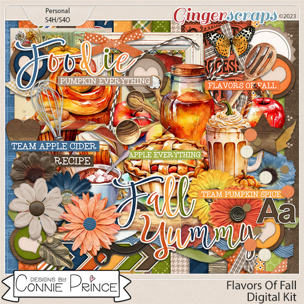 Flavors Of Fall - Kit by Connie Prince