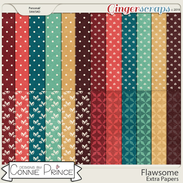 Flawsome - Extra Papers by Connie Prince