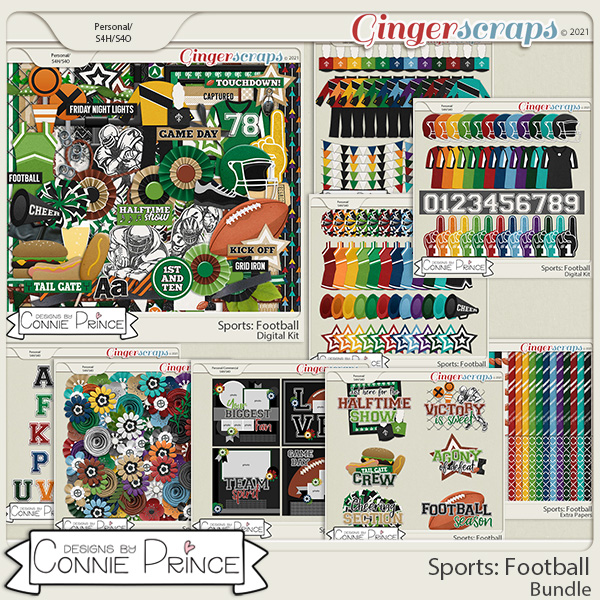 Sports: Football  - Bundle by Connie Prince