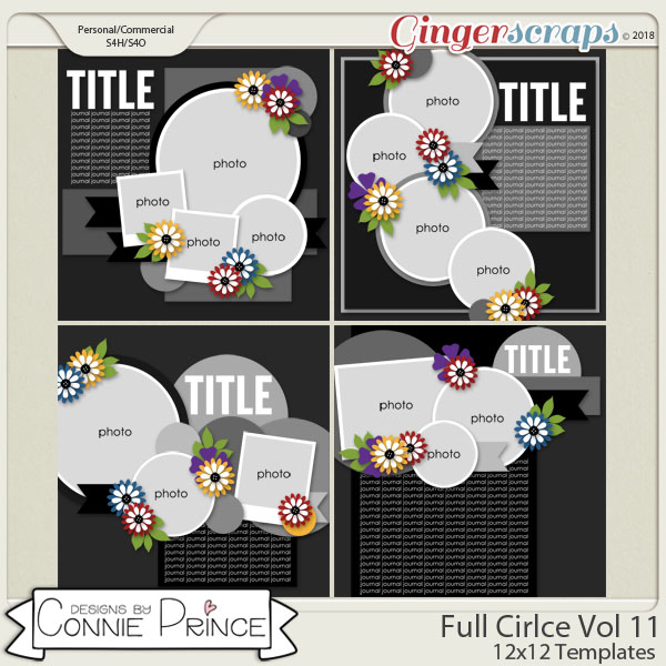Full Circle Volume 11 - 12x12 Temps (CU Ok) by Connie Prince
