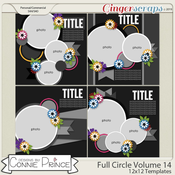 Full Circle Volume 14 - 12x12 Temps (CU Ok) by Connie Prince