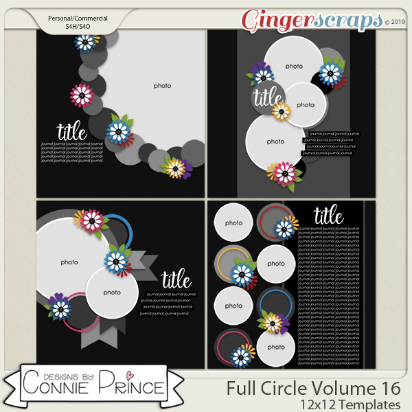 Full Circle Volume 16 - 12x12 Temps (CU Ok) by Connie Prince