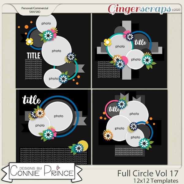 Full Circle Volume 17 - 12x12 Temps (CU Ok) by Connie Prince