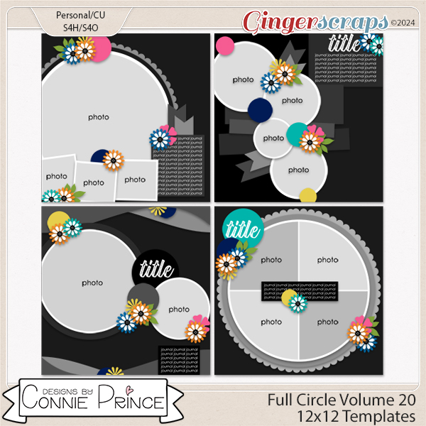 FulL Circle Volume 20 - 12x12 Temps (CU Ok) by Connie Prince