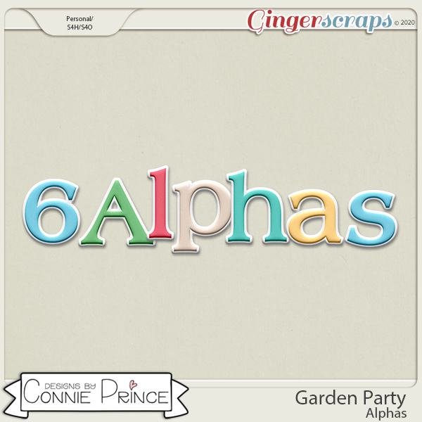 Garden Party - Alpha Pack AddOn by Connie Prince