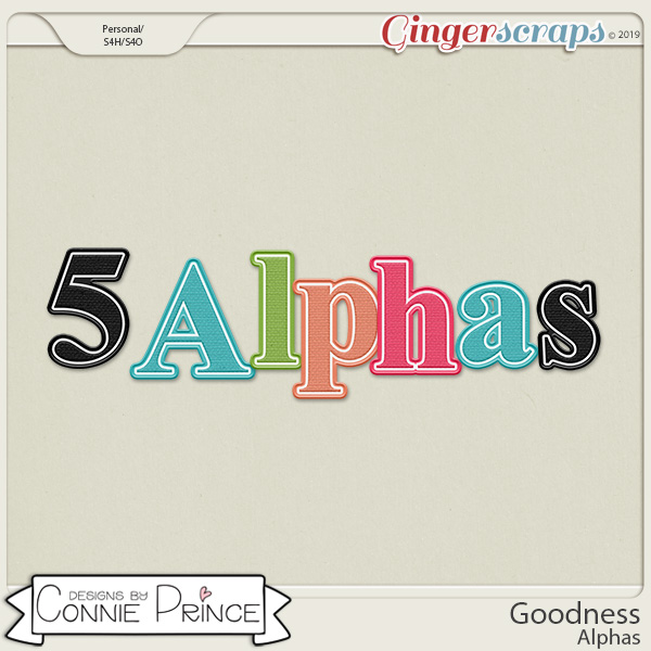 Goodness - Alpha Pack AddOn by Connie Prince