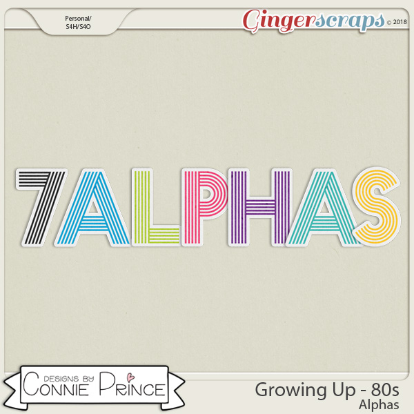 Growing Up 80s - Alpha Pack AddOn by Connie Prince