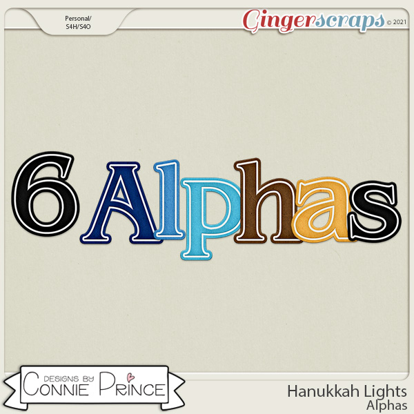 Hanukkah Lights  - Alpha Pack AddOn by Connie Prince