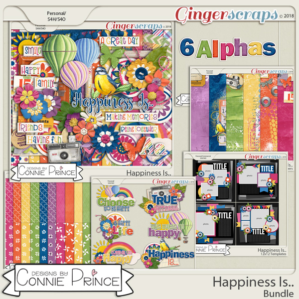 Happiness Is.. - Bundle by Connie Prince