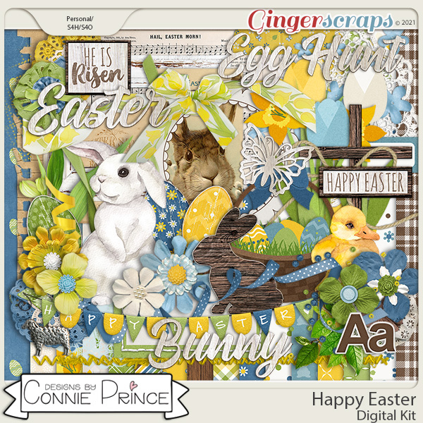 Happy Easter - Kit by Connie Prince