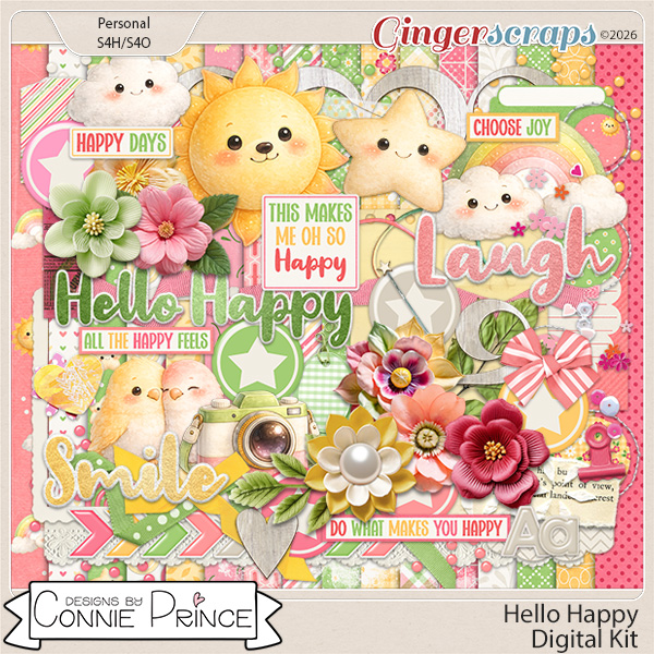 Hello Happy - Kit by Connie Prince