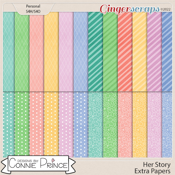 Her Story - Extra Papers by Connie Prince