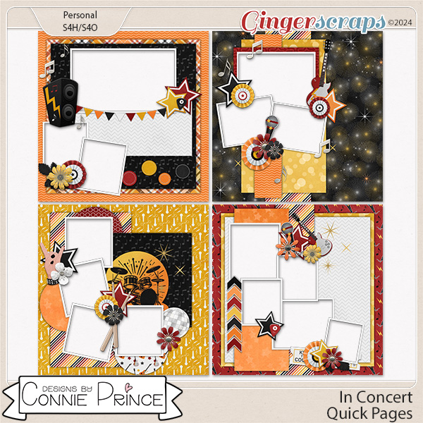 In Concert Quick Pages by Connie Prince