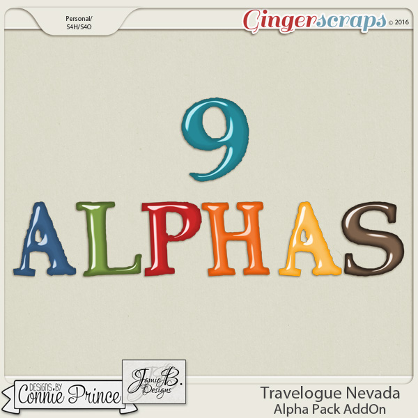 Travelogue Nevada - Alpha Pack Addon
