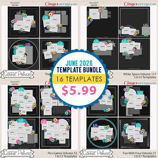 June 2026 Template Bundle by Connie Prince
