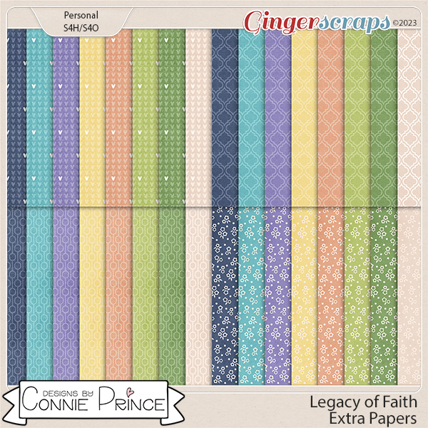Legacy of Faith - Extra Papers by North Meets South Studios
