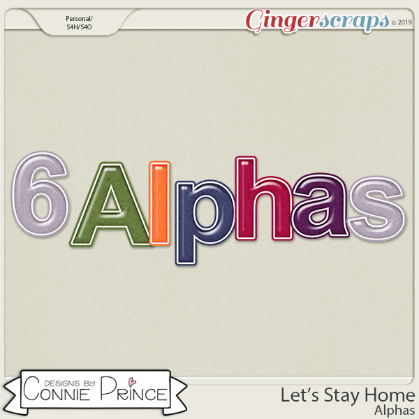 Let's Stay Home - Alpha Pack AddOn by Connie Prince