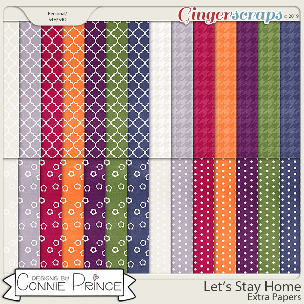 Let's Stay Home - Extra Papers by Connie Prince