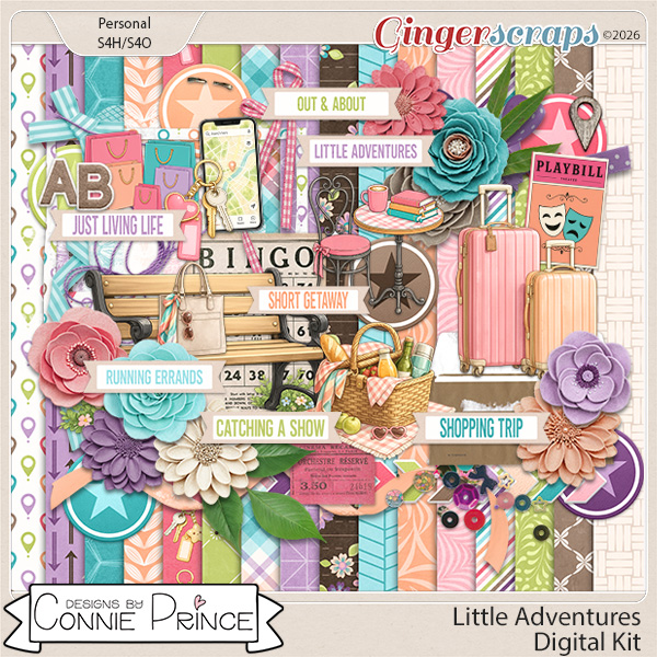 Little Adventures - Kit by Connie Prince