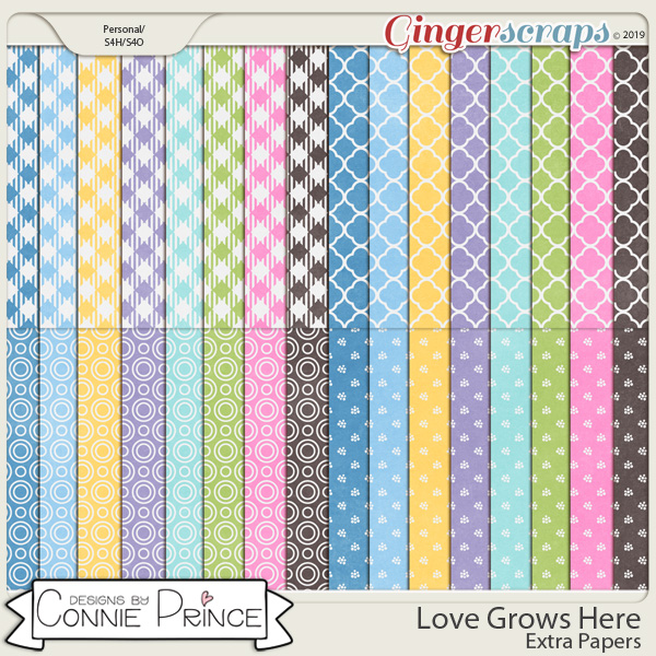 Love Grows Here - Extra Papers by Connie Prince