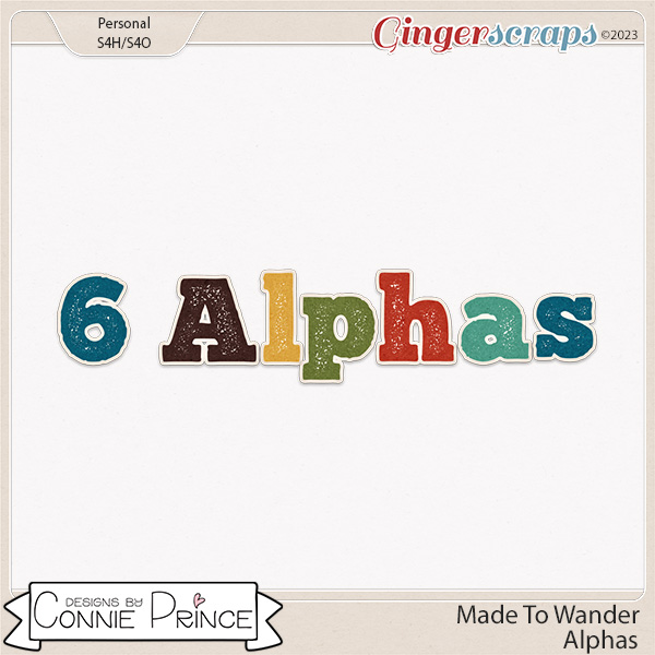 Made To Wander - Alpha Pack AddOn by Connie Prince