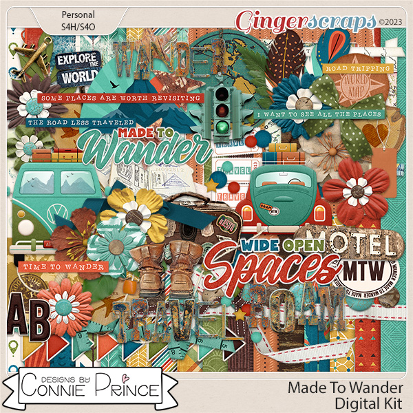Made To Wander - Kit by Connie Prince