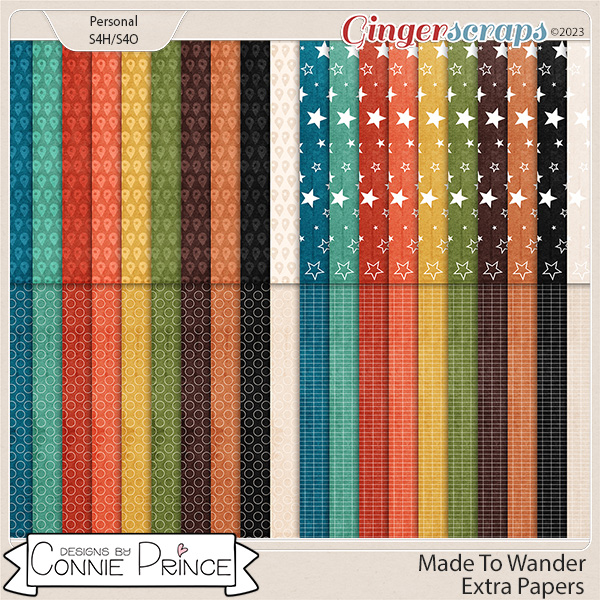 Made To Wander - Extra Papers by Connie Prince