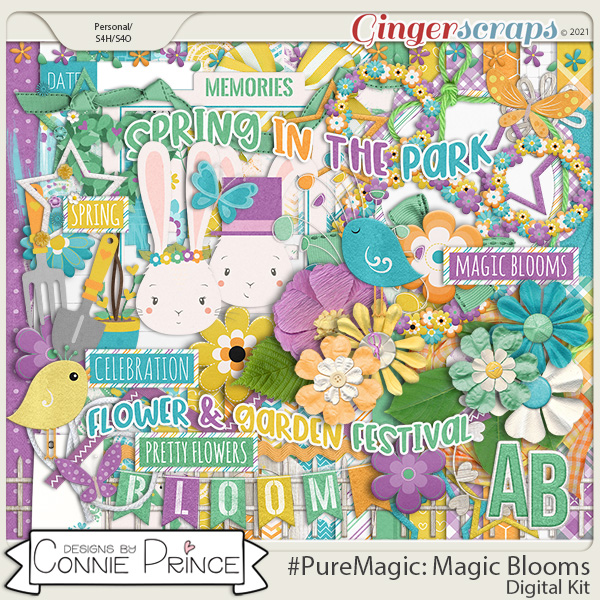PureMagic: Magic Blooms - Kit by Connie Prince