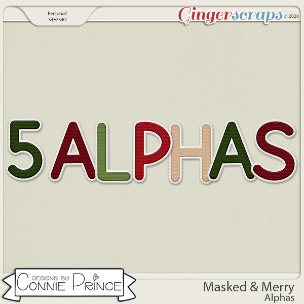 Masked & Merry - Alpha Pack AddOn by Connie Prince