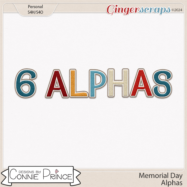 Memorial Day - Alpha Pack AddOn by Connie Prince