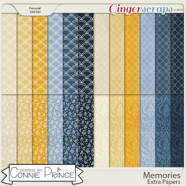Memories - Extra Papers by Connie Prince