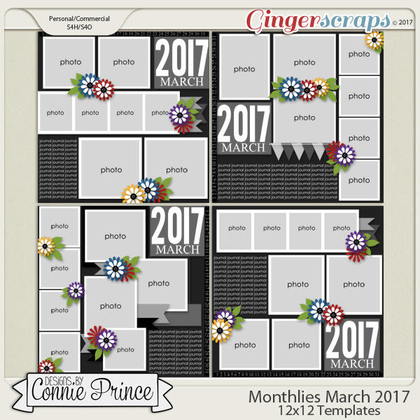 Monthlies March 2017 - 12x12 Temps (CU Ok)