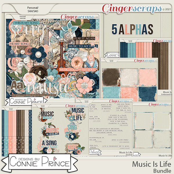 Music Is Life - Bundle by Connie Prince