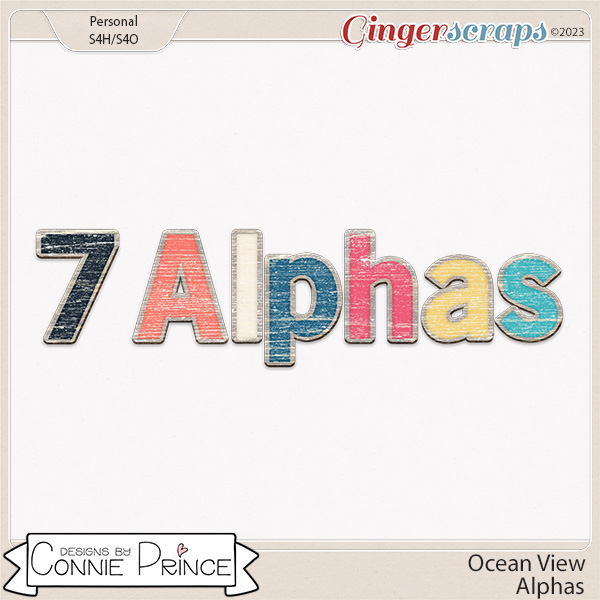 Ocean View - Alpha Pack AddOn by Connie Prince