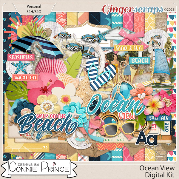Ocean View - Kit by Connie Prince