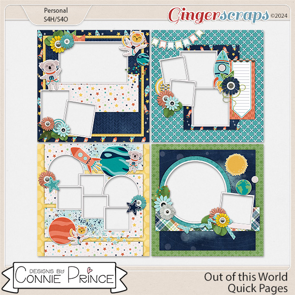 Out Of This World - Quick Pages by Connie Prince