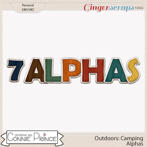Outdoors: Camping - Alpha Pack AddOn by Connie Prince