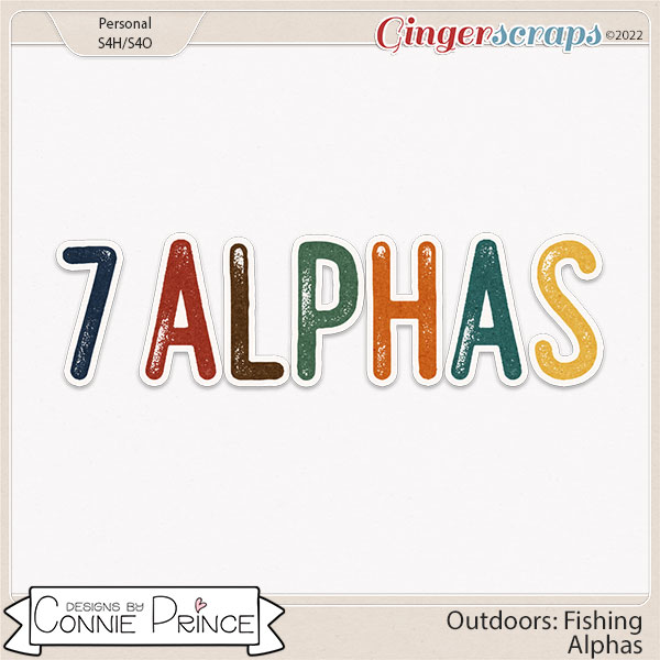 Outdoors: Fishing - Alpha Pack AddOn by Connie Prince